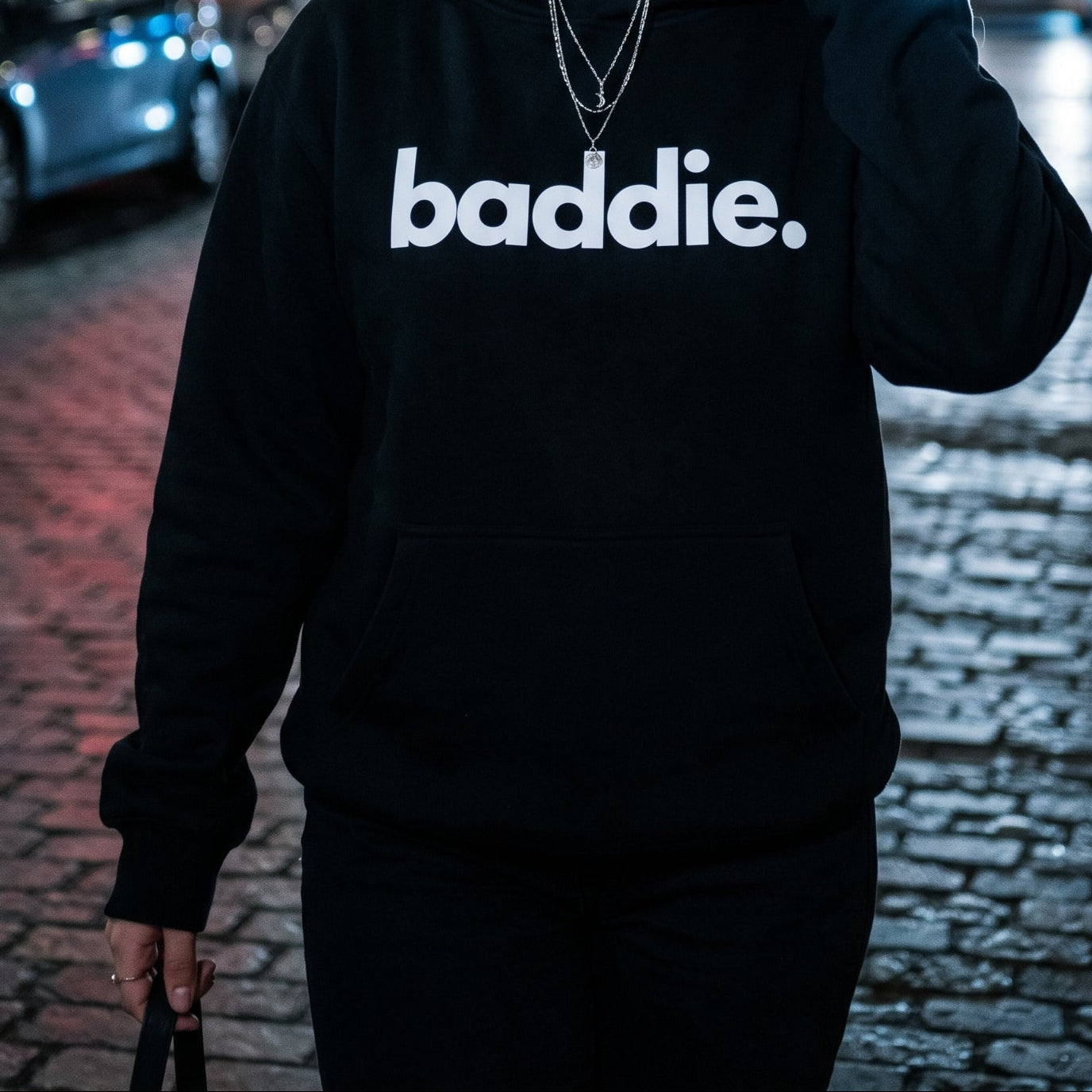 Sweat à capuche BADDIE