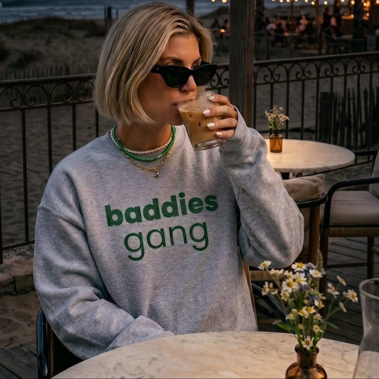 Sweat à capuche BADDIES GANG